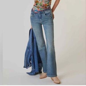 Anthropologie Pilcro Flare Bootcut Buttonfly Jeans